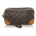 Louis Vuitton Vintage - Monogram Marly Dragonne PM - Brown - Leather Handbag - Luxury High Quality