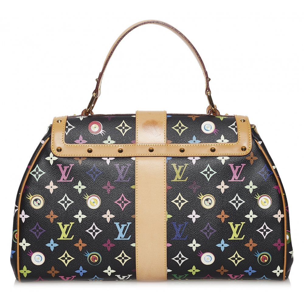 Louis Vuitton Vintage - Monogram Multicolore Murakami Eye Love You - Black  Multicolor - Leather Handbag - Luxury High Quality - Avvenice