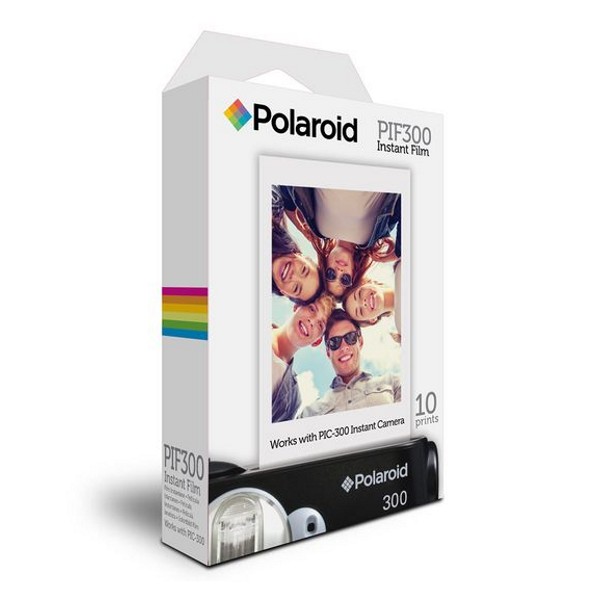 Polaroid - Polaroid PIF-300 Instant Film per Polaroid PIC 300 (10 fogli) - Polaroid 2 x 3" - Carta Fotografica