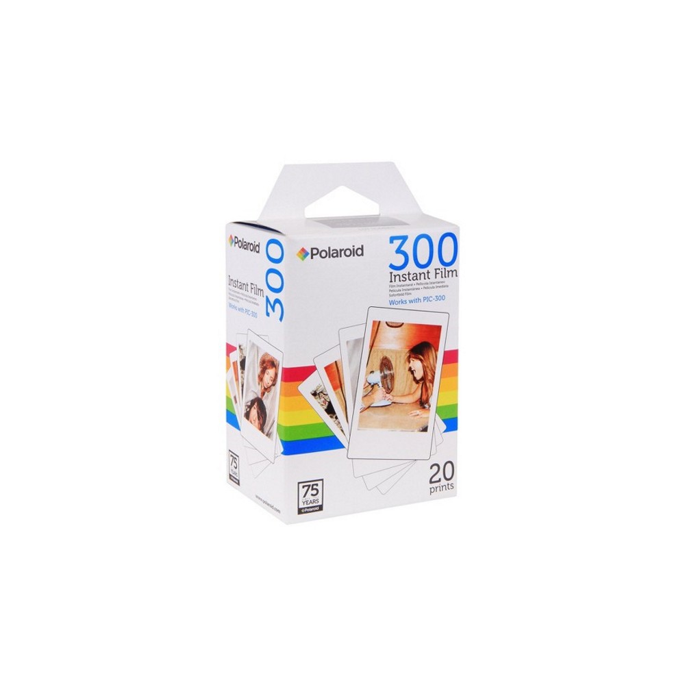 Polaroid Polaroid PIF-300 Instant Film for Polaroid PIC 300 (20 pack) - Polaroid 2 x 3" - Photo Paper - Avvenice