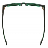 Bottega Veneta - Cat-Eye Acetate Sunglasses - Green - Sunglasses - Bottega Veneta Eyewear