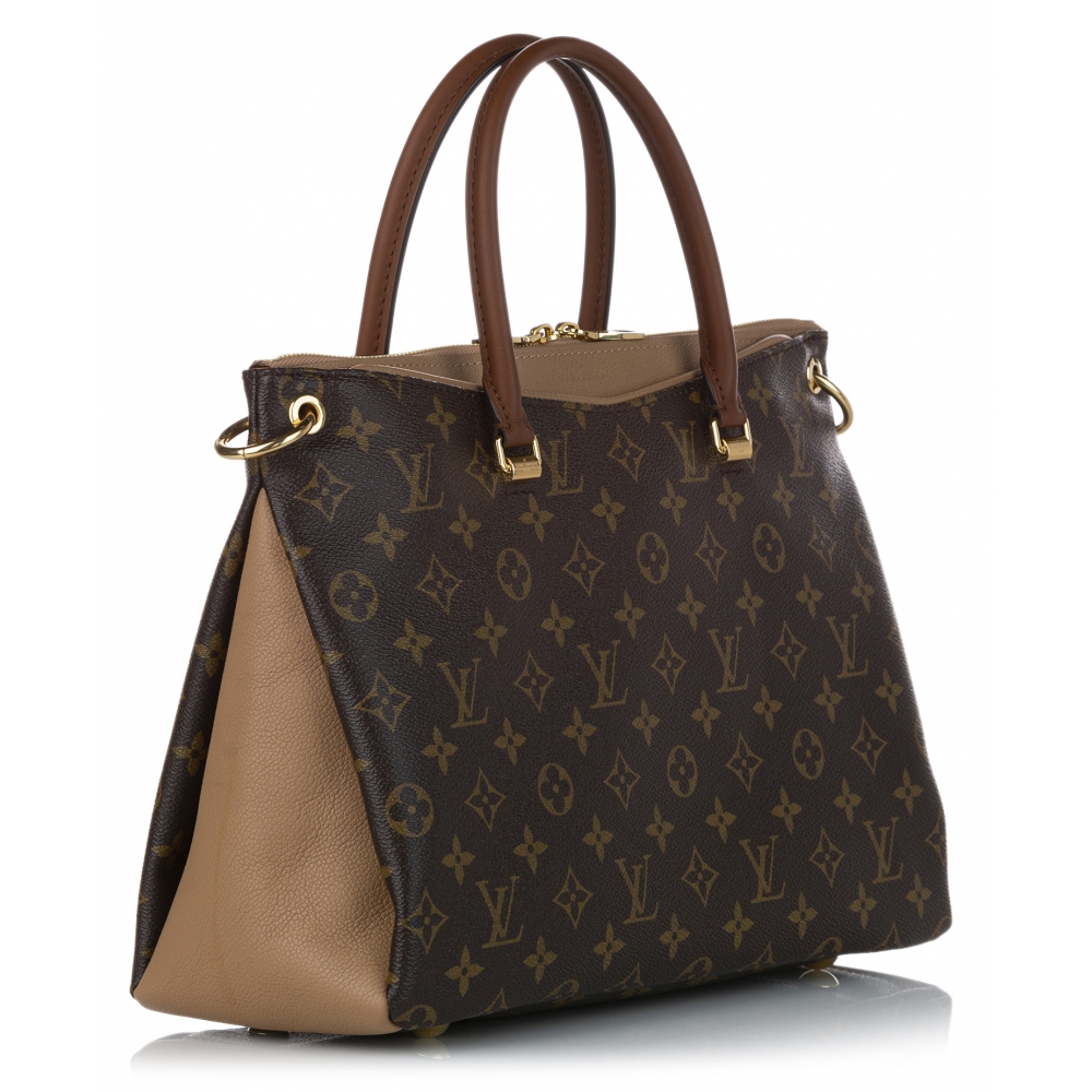 Louis Vuitton Vintage - Monogram Pallas Satchel - Brown - Leather Handbag -  Luxury High Quality - Avvenice