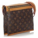Louis Vuitton Vintage - Monogram Saumur Messenger PM - Brown - Leather Handbag - Luxury High Quality
