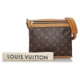 Louis Vuitton Vintage - Monogram Saumur Messenger PM - Brown - Leather Handbag - Luxury High Quality
