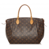 Louis Vuitton Vintage - Monogram Turenne MM - Brown - Leather Handbag - Luxury High Quality