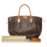 Louis Vuitton Vintage - Monogram Turenne MM - Marrone - Borsa in Pelle - Alta Qualità Luxury