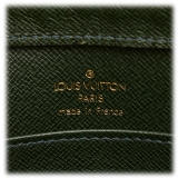 Louis Vuitton Vintage - Taiga Baikal - Dark Green - Leather Handbag - Luxury High Quality