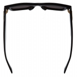 Bottega Veneta - Square Acetate Sunglasses - Black Grey - Sunglasses - Bottega Veneta Eyewear