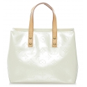 Louis Vuitton Vintage - Vernis Reade PM - White Brown - Leather Handbag - Luxury High Quality