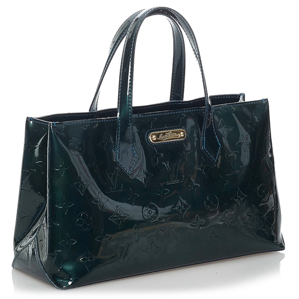 Louis Vuitton Vintage - Vernis Wilshire PM - Dark Green - Leather Handbag -  Luxury High Quality - Avvenice