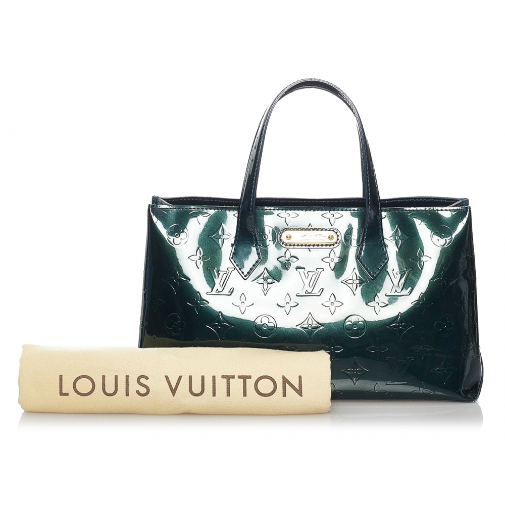 Louis Vuitton Vintage - Vernis Wilshire PM - Dark Green - Leather