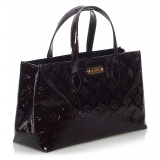 Louis Vuitton Vintage - Vernis Wilshire PM - Purple - Leather Handbag - Luxury High Quality