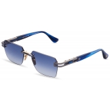 DITA - Meta-Evo One - Antique Silver Blue Swirl - DTS147 - Sunglasses - DITA Eyewear