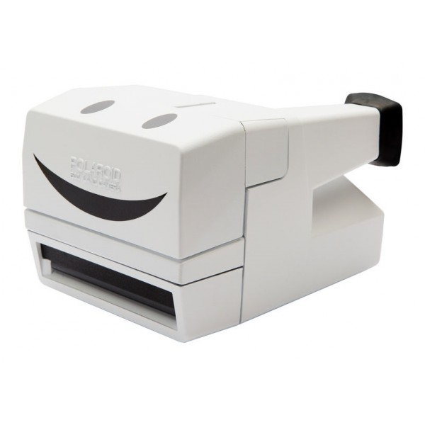 Impossible Polaroid - Impossible Polaroid 600 Camera One Step - White Limited Edition - Polaroid 600 Type Impossible Camera