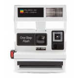 Impossible Polaroid - Impossible Polaroid 600 Camera One Step - White Limited Edition - Polaroid 600 Type Impossible Camera