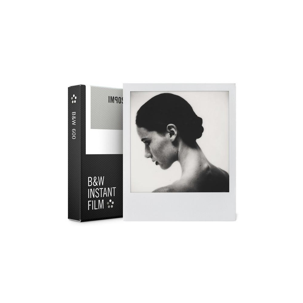 Polaroid Originals B&W Film for 600 Black Frame Edition
