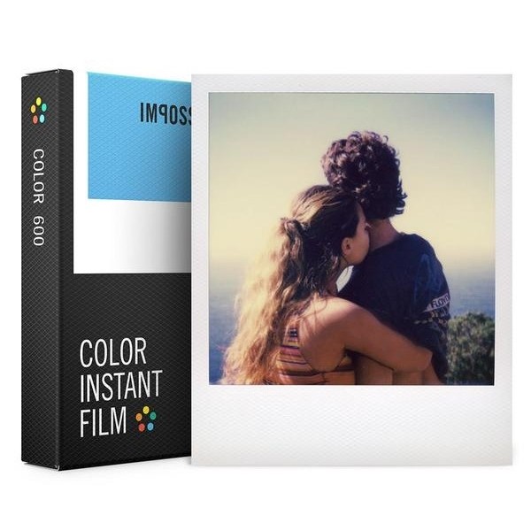 Polaroid 600 color film per Polaroid 600 telecamere NUOVO 3 film 