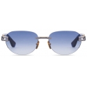 DITA - Meta-Evo Two - Antique Silver Blue Swirl - DTS152 - Sunglasses - DITA Eyewear