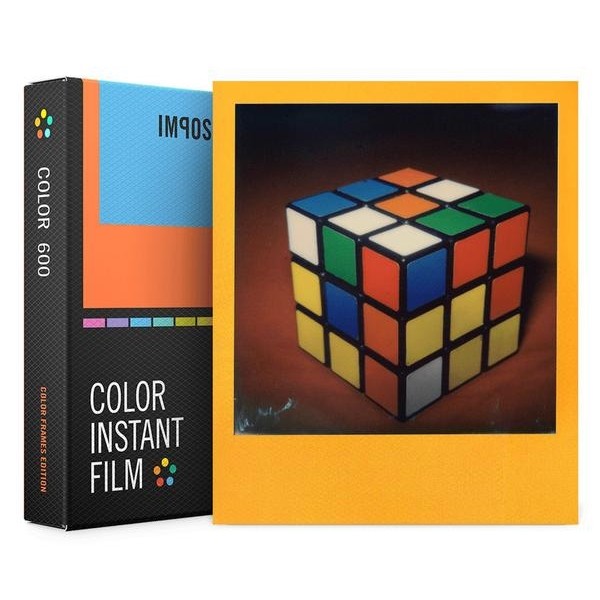 Impossible Polaroid - Color Film per 600 - Frame Colorato - Film per Polaroid 600 Type e Impossible I-1 - Pellicole a Colori