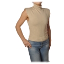Dondup - Sleeveless Pullover  - Beige - Knitwear - Luxury Exclusive Collection
