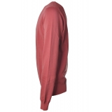 Dondup - Pullover Girocollo a Manica Lunga - Rosso - Maglieria - Luxury Exclusive Collection