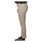 Dondup - Jeans a Vita Bassa Modello Rose - Panna - Pantalone - Luxury Exclusive Collection