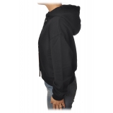 Dondup - Oversize Sweatshirt with Hood - Black - Sweatshirt - Luxury Exclusive Collection
