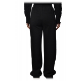 Dondup - Trousers with Elastic Waistband - Black - Trousers - Luxury Exclusive Collection