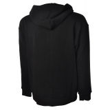 Dondup - Regular Sweatshirt with Hood - Black - Sweatshirt - Luxury Exclusive Collection