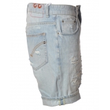 Dondup - Five Pockets Jeans Model Derik - Blue Denim - Trousers - Luxury Exclusive Collection
