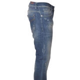 Dondup - Jeans Modello George a Vita Regolare - Blue Jeans - Pantalone - Luxury Exclusive Collection