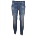 Dondup - Regular-Waisted Jeans Model George - Blue Denim - Trousers - Luxury Exclusive Collection