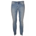 Dondup - Jeans Modello George a Vita Regolare - Light Blue - Pantalone - Luxury Exclusive Collection