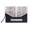 Ammoment - Python in Roccia - Leather Pete Clutch Bag