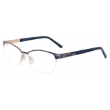 Cazal - Vintage 1255 - Legendary - Navy Blue Gold - Optical Glasses - Cazal Eyewear