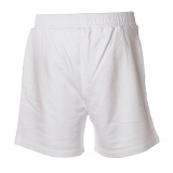 Dondup - Bermuda Felpato con Gamba Morbida - Bianco - Pantalone - Luxury Exclusive Collection