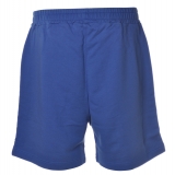 Dondup - Bermuda Felpato con Gamba Morbida - Royal Blue - Pantalone - Luxury Exclusive Collection