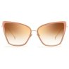 DITA - Sunbird - Oro Rosa Marrone - 21013 - Occhiali da Sole - DITA Eyewear