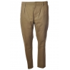 Dondup - Pantalone Tyler con Tasche a Filo sul Retro - Sabbia - Pantalone - Luxury Exclusive Collection