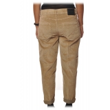 Dondup - Pantalone Koons a Cavallo Morbido - Sabbia - Pantalone - Luxury Exclusive Collection