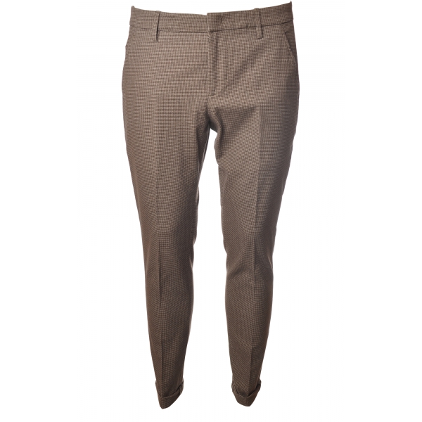 Dondup - Gaubert Trousers with Chinos Pockets - Beige - Trousers - Luxury Exclusive Collection