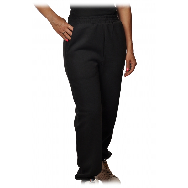 Dondup - Sporty Model with Elastic Waistband - Black - Trousers - Luxury Exclusive Collection
