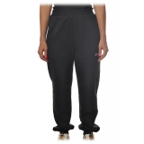 Dondup - Sporty Model with Elastic Waistband - Black - Trousers - Luxury Exclusive Collection