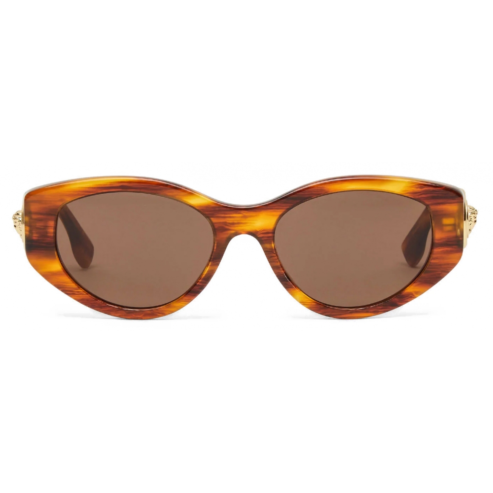 Fendi - Fendi V2 - Fendace Sunglasses - Havana - Sunglasses - Fendi ...