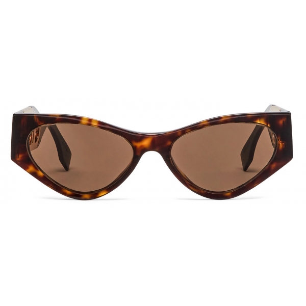 Fendi - O'Lock - Cat-Eye Sunglasses - Havana - Sunglasses - Fendi Eyewear