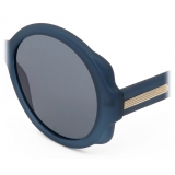 Chloé - Mirtha Sunglasses in Acetate - Opal Blue - Chloé Eyewear