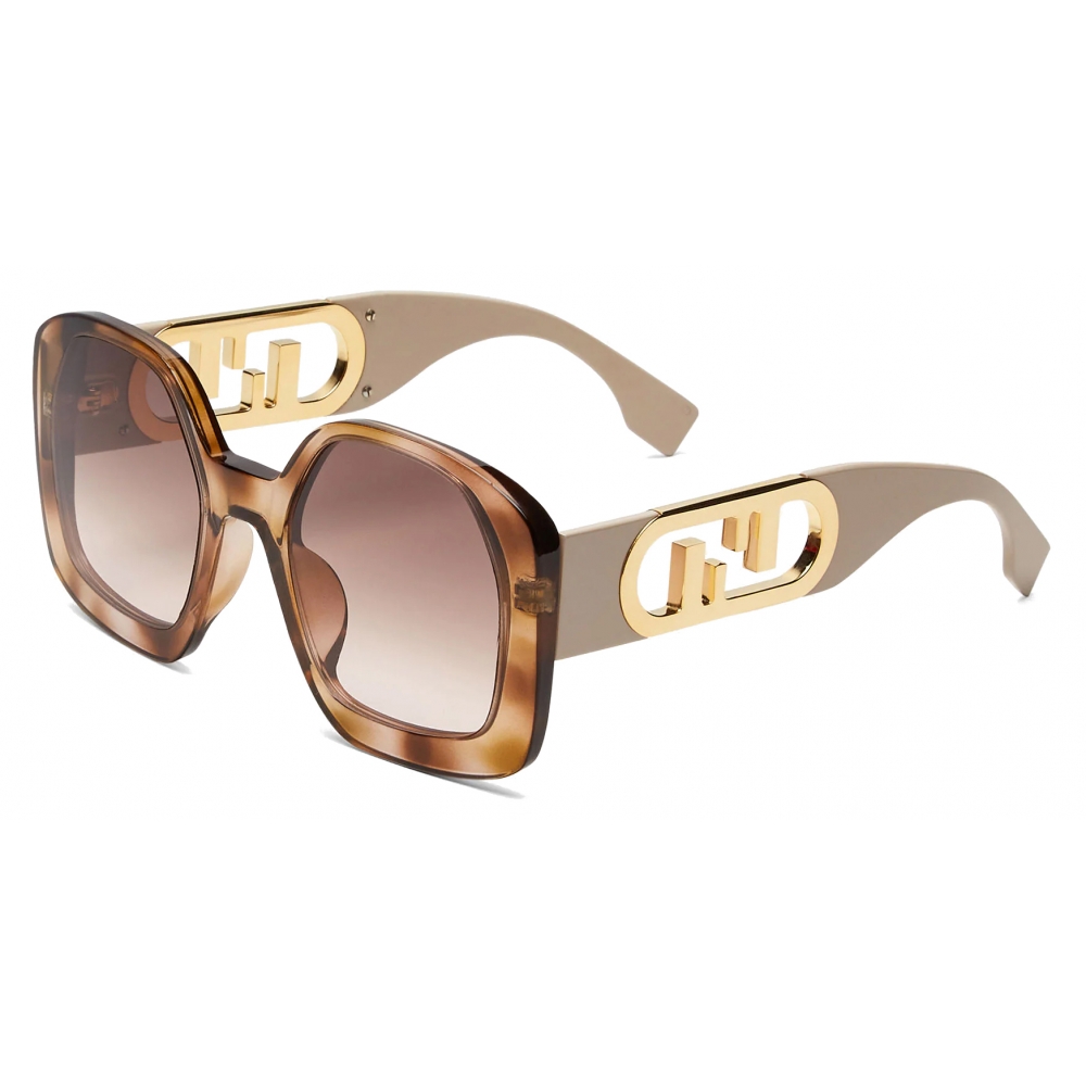 Fendi O'Lock Square Sunglasses | Mengotti Couture®