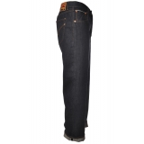 Dondup - Jeans a Cavallo Basso Modello Ervin 29 Inches - Blu Denim - Pantalone - Luxury Exclusive Collection