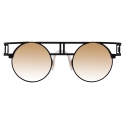Cazal - Vintage 958 - Legendary - Nero Oro - Occhiali da Sole - Cazal Eyewear