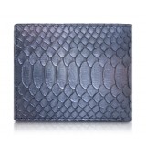 Ammoment - Python in Calcite Grey - Leather Bifold Wallet